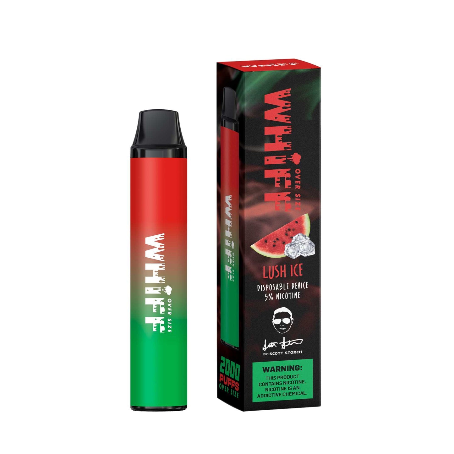 Whiff OversizeLush Ice Flavor - Disposable Vape