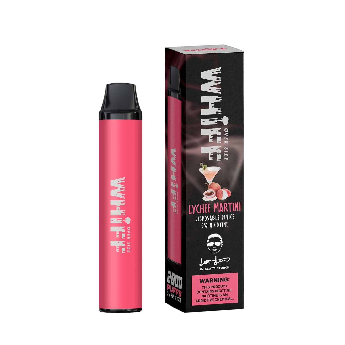 Whiff OversizeLychee Martini Flavor - Disposable Vape