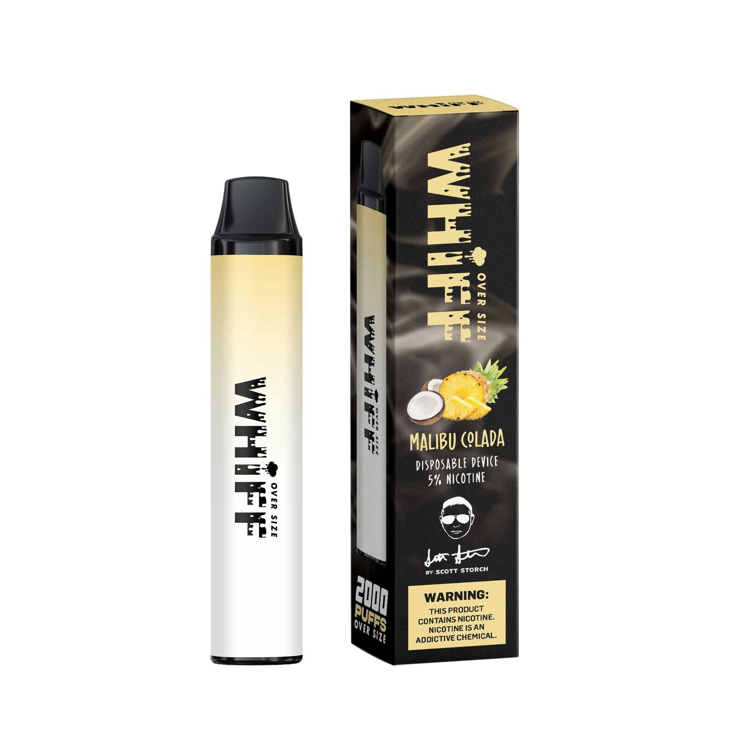Whiff OversizeMalibu Colada Flavor - Disposable Vape