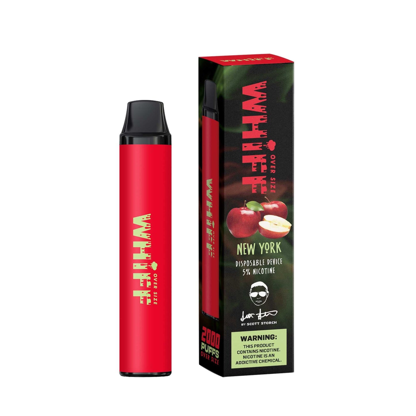 Whiff OversizeNew York Flavor - Disposable Vape