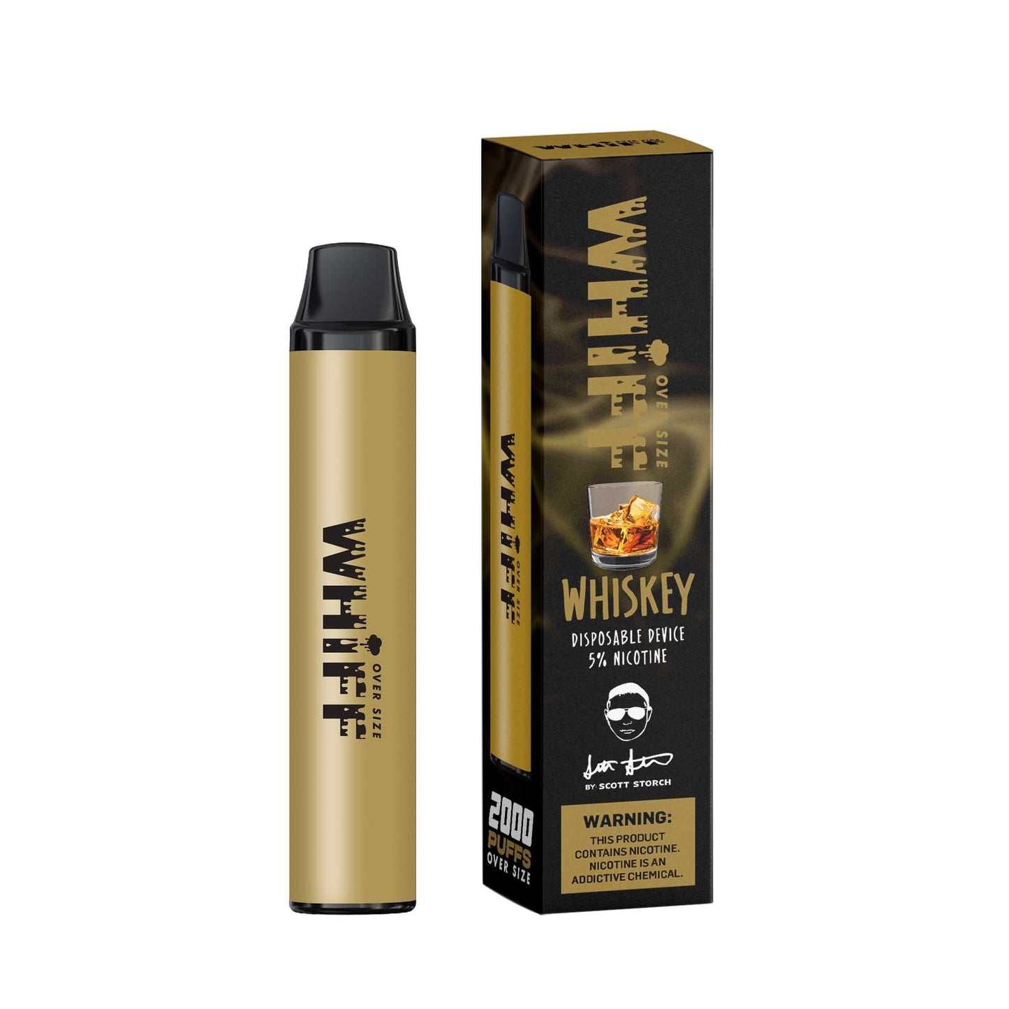 Whiff OversizeWhiskey Flavor - Disposable Vape