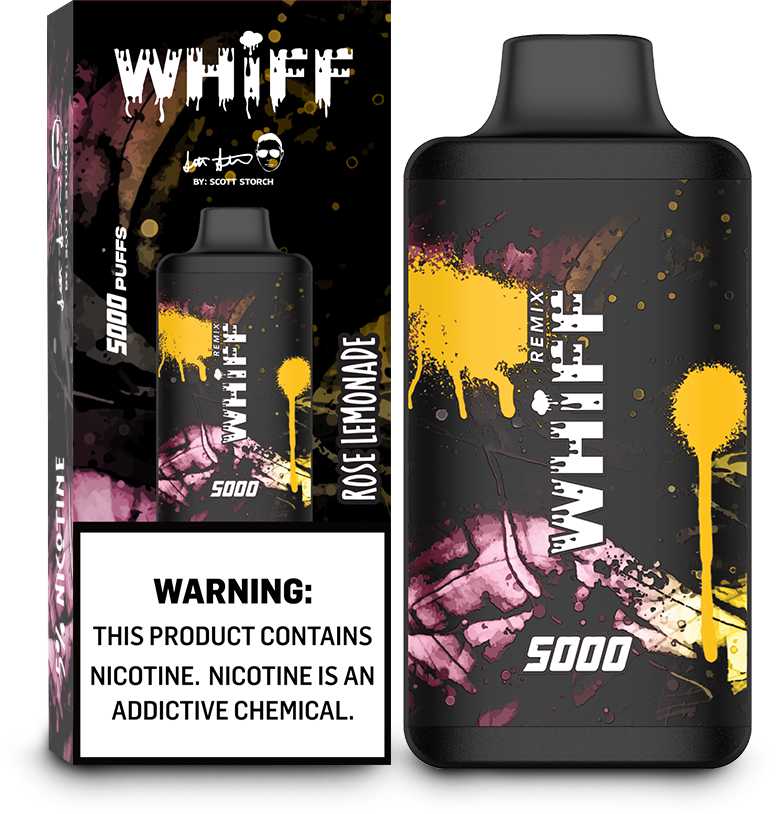 Whiff Remix Rose Lemonade Flavor - Disposable Vape