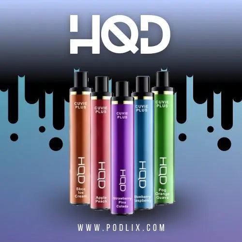 HQD Disposable Vapes On Podlix