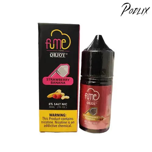 Fume Salt Nicotine E-Liquid 5%-Strawberry Banana