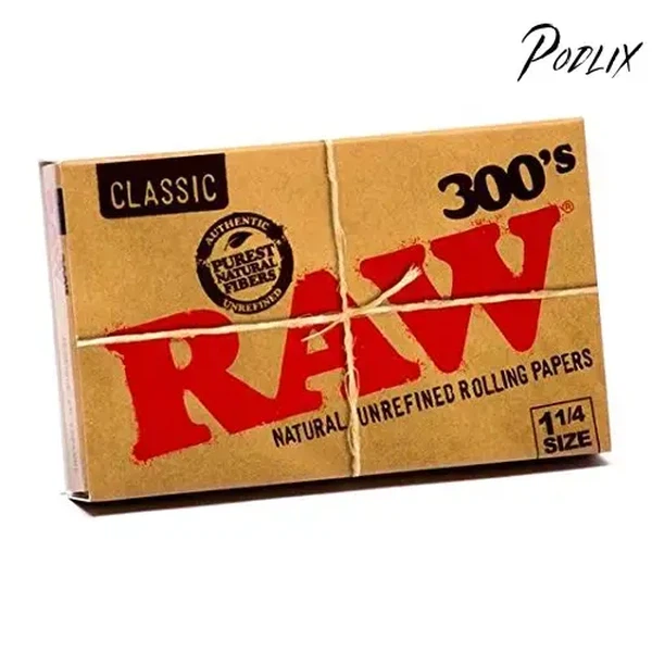  Raw Unrefined Classic 1.25 1 1/4 Size Cigarette