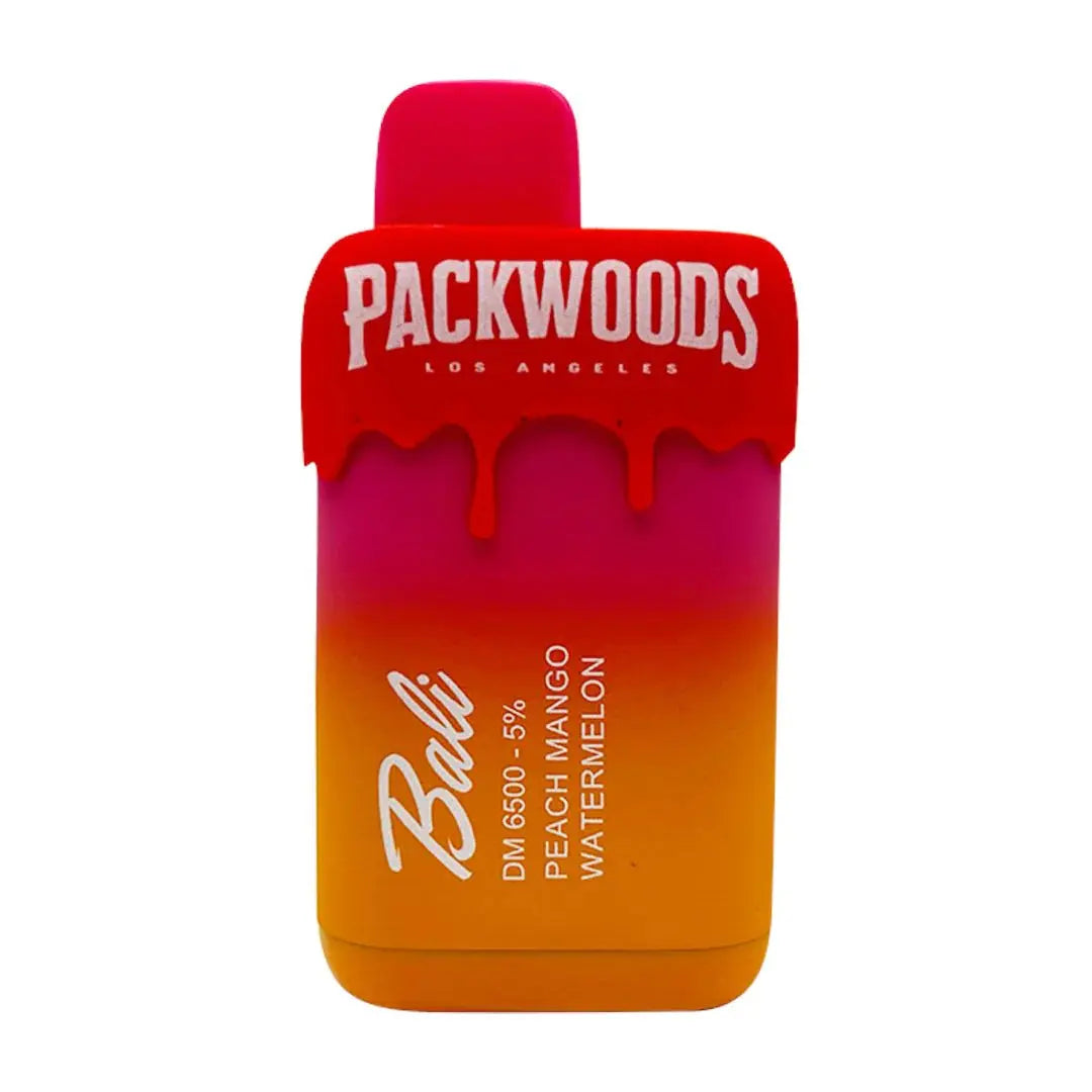 Bali + Packswood Peach Mango Watermelon Flavor - Disposable Vape