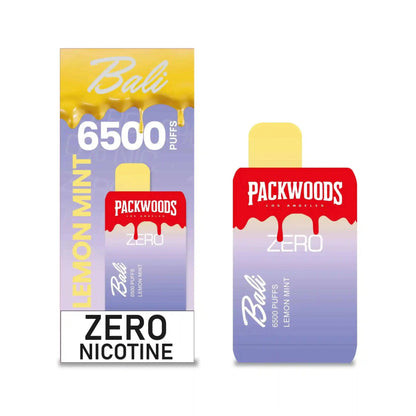 Bali + Packwoods Zero Lemon Mint Flavor - Disposable Vape