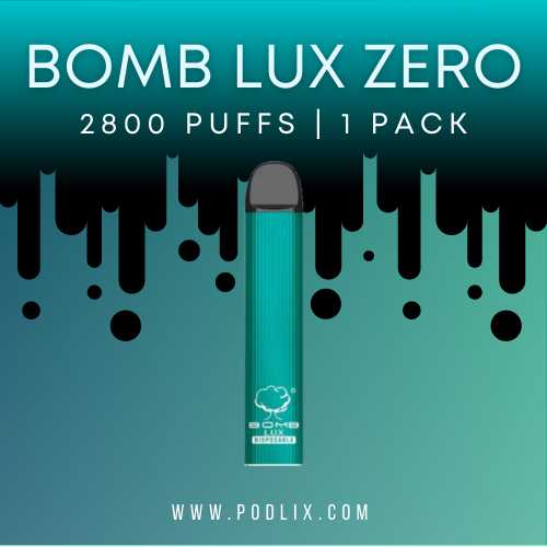 BOMB LUX zero nicotine Flavor - Disposable Vape