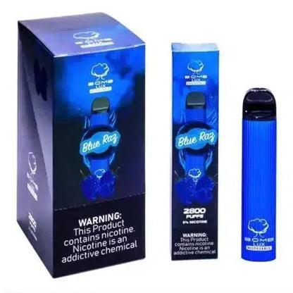 BOMB LUX BLUE RAZ Flavor - Disposable Vape