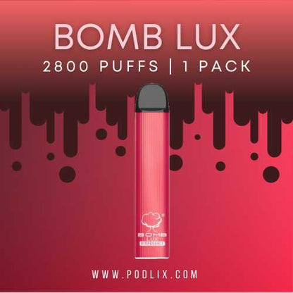 BOMB LUX Flavor - Disposable Vape