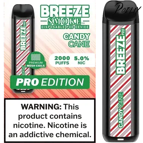 Breeze Pro Candy Cane Flavor - Disposable Vape