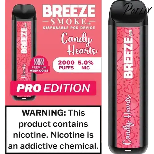 Breeze Pro Candy Hearts Flavor - Disposable Vape