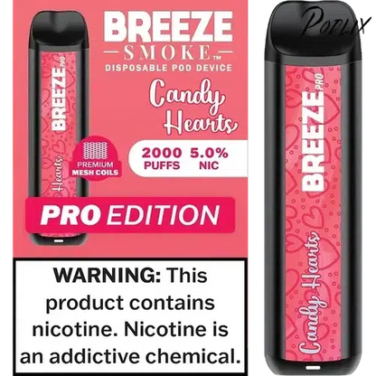Breeze Pro Candy Hearts Flavor - Disposable Vape