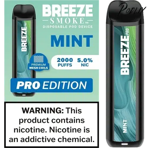 Breeze Pro Mint Flavor - Disposable Vape