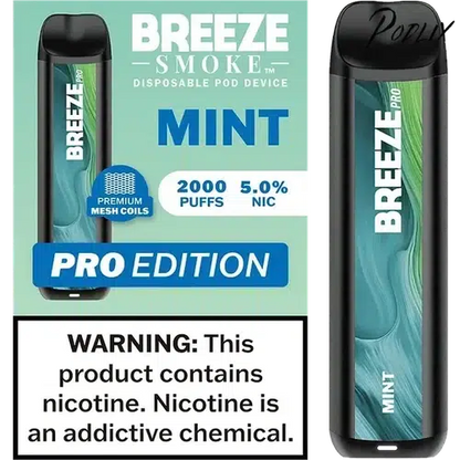 Breeze Pro Mint Flavor - Disposable Vape