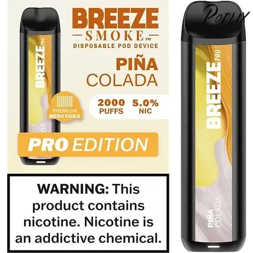 Breeze Pro Pina Colada Flavor - Disposable Vape