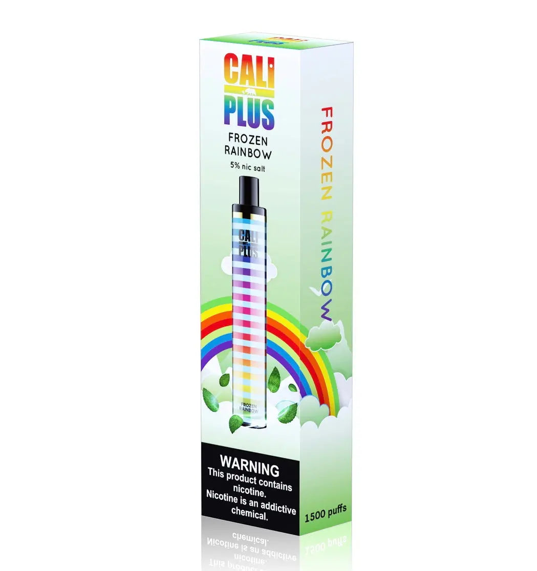 Cali Plus 1500 Frozen Rainbow Flavor - Disposable Vape