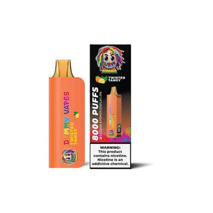 Dummy Vape 8000 Twisted Tangy Flavor - Disposable Vape