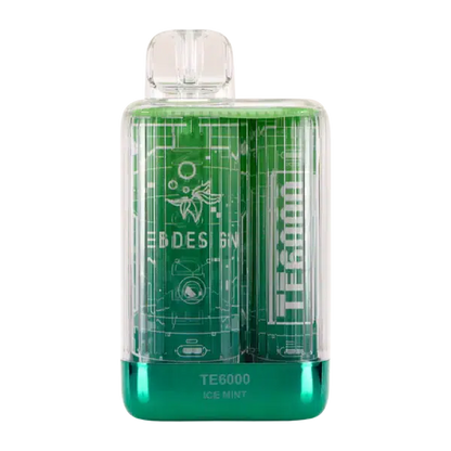 EB Design TE6000 Ice Mint Flavor - Disposable Vape