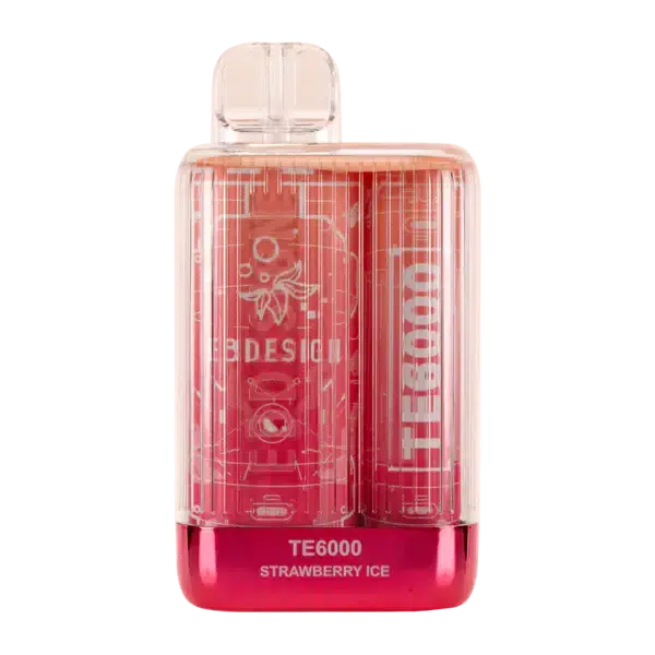 EB Design TE6000 Strawberry Ice Flavor - Disposable Vape