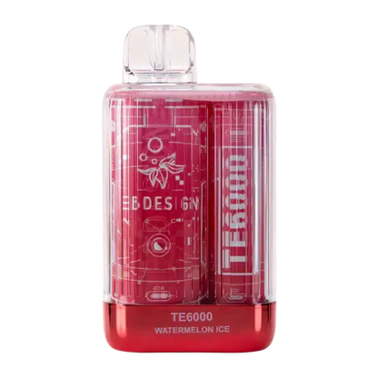 EB Design TE6000 Watermelon Ice Flavor - Disposable Vape