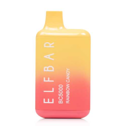 Elf Bar BC5000 Zero Nicotine Rainbow Candy Flavor - Disposable Vape