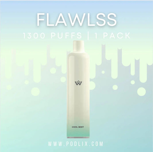 Flawlss 1300 Flavor - Disposable Vape