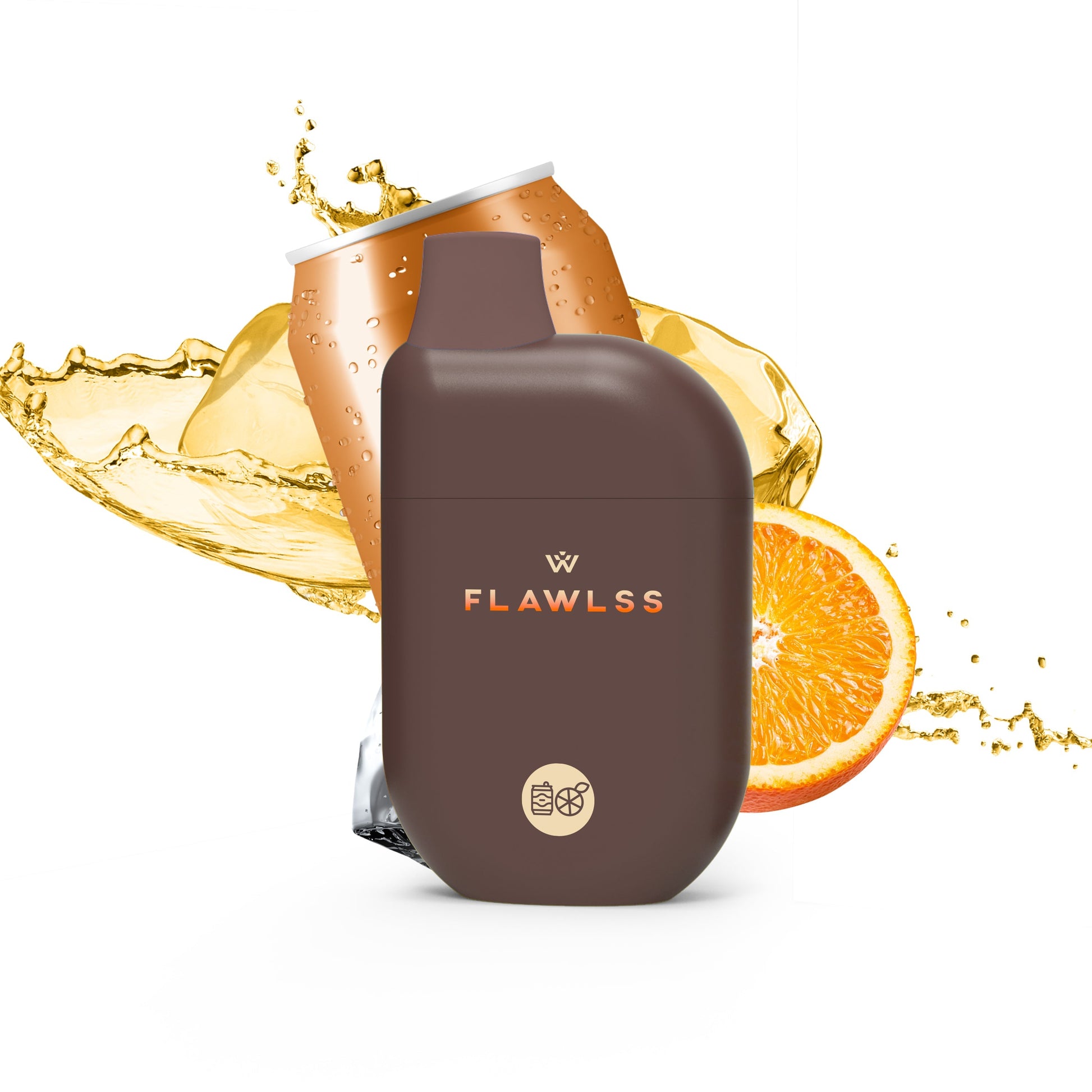 Flawlss 9000 Orange Soda Flavor - Disposable Vape