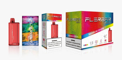 FLERBAR 8000 Rainbow Drops Flavor - Disposable Vape