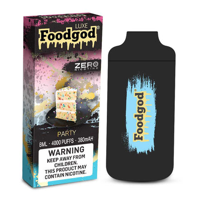 Foodgod Luxe Vape zero Nic Party Flavor - Disposable Vape