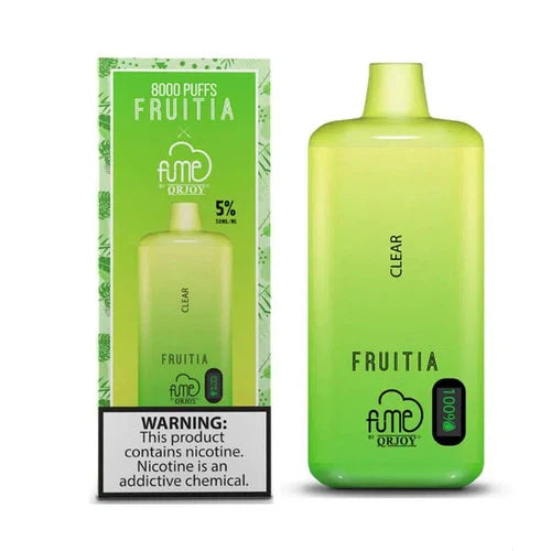 Fruitia x Fume Clear Flavor - Disposable Vape
