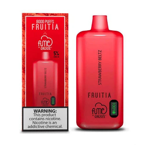 Fruitia x Fume Strawberry Beltz Flavor - Disposable Vape
