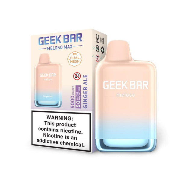 Geek Bar Meloso Max Ginger Ale Flavor - Disposable Vape