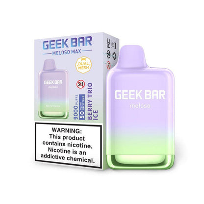 Geek Bar Meloso Max Berry Trio Flavor - Disposable Vape