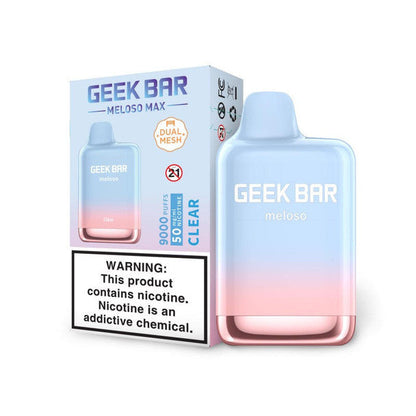 Geek Bar Meloso Max Clear Flavor - Disposable Vape