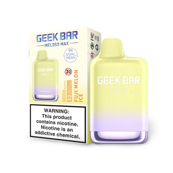 Geek Bar Meloso Max Fuji Melon Ice Flavor - Disposable Vape