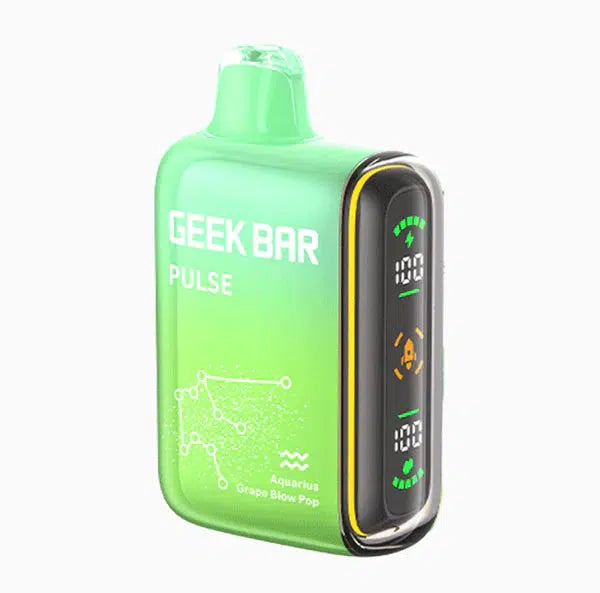 Geek Bar Pulse Aquarius Grape Blow Pop Flavor - Disposable Vape