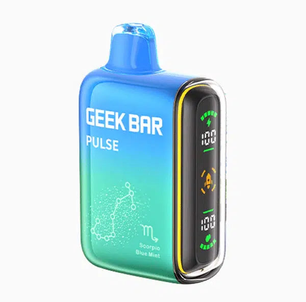 Geek Bar Pulse Scorpio Blue Mint Flavor - Disposable Vape