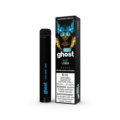 Ghost MAX BLUE LEMON Flavor - Disposable Vape