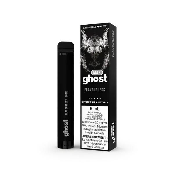 Ghost MAX FLAVOURLESS Flavor - Disposable Vape