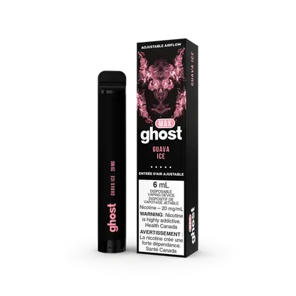 Ghost MAX GUAVA ICE Flavor - Disposable Vape