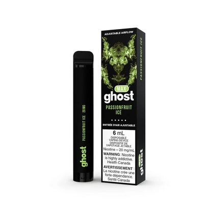 Ghost MAX PASSIONFRUIT ICE Flavor - Disposable Vape