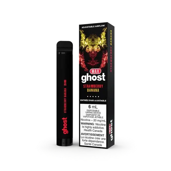 Ghost MAX STRAWBERRY BANANA Flavor - Disposable Vape