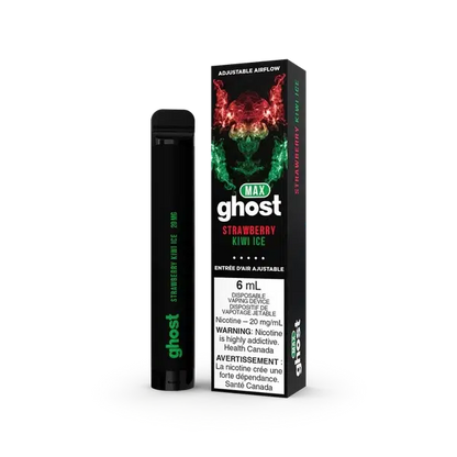 Ghost MAX STRAWBERRY KIWI ICE Flavor - Disposable Vape