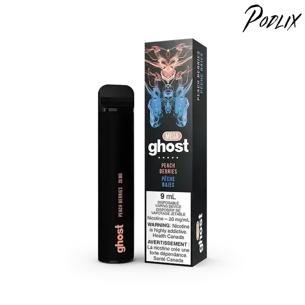 Ghost MEGA PEACH BERRIES Flavor - Disposable Vape