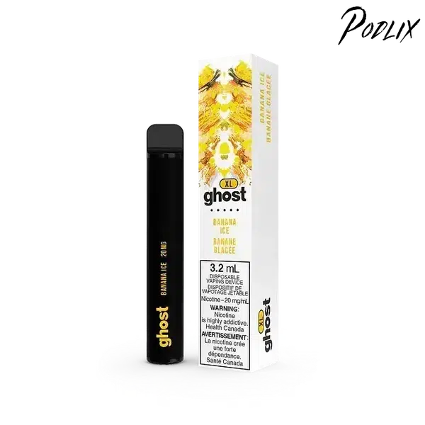 Ghost XL BANANA ICE Flavor - Disposable Vape