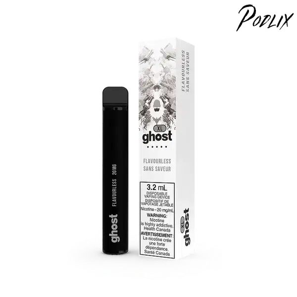 Ghost XL FLAVOURLESS Flavor - Disposable Vape