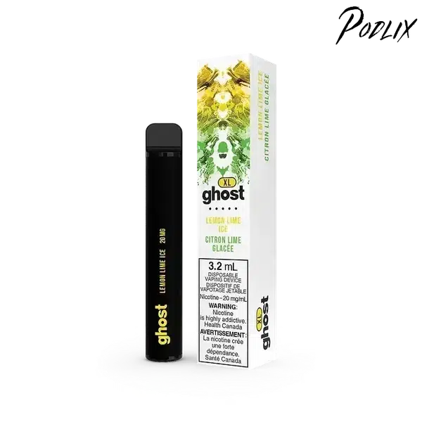Ghost XL LEMON LIME ICE Flavor - Disposable Vape