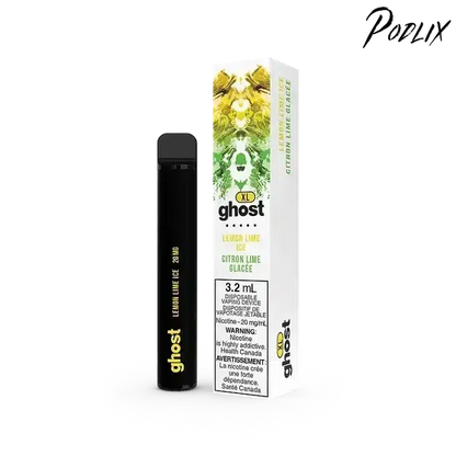 Ghost XL LEMON LIME ICE Flavor - Disposable Vape
