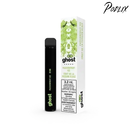 Ghost XL PASSIONFRUIT ICE Flavor - Disposable Vape